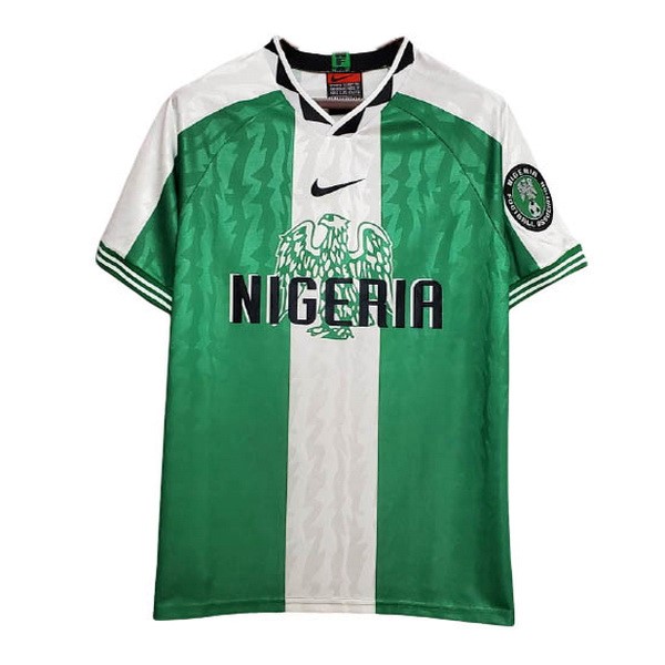 Maillot Football Nigeria Domicile Retro 1996 Vert